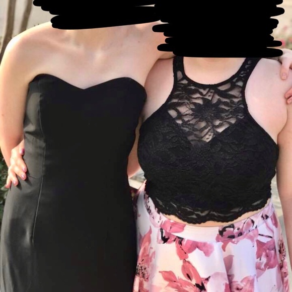 2 piece prom dress - Picture 7 of 8